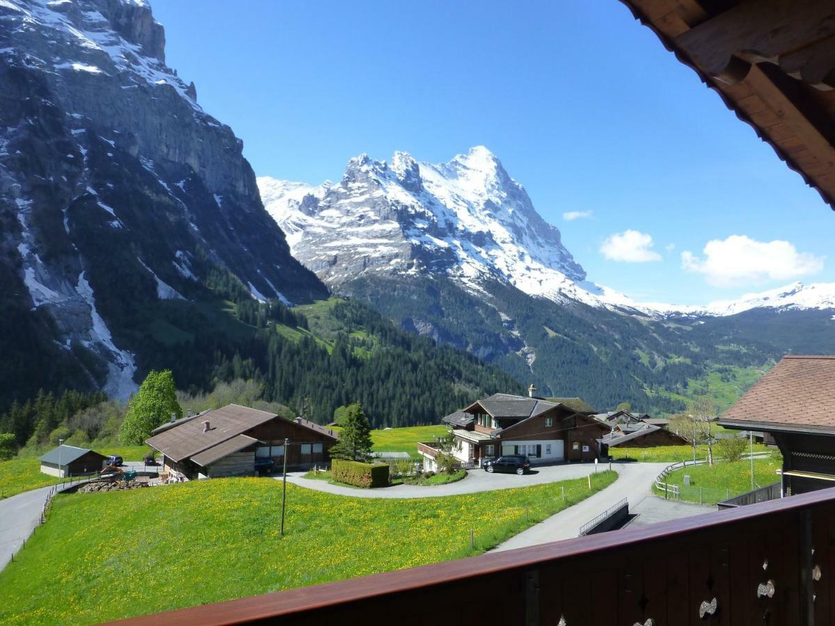 Chalet Verbrunnenhaus Grindelwald Apartamento Exterior foto